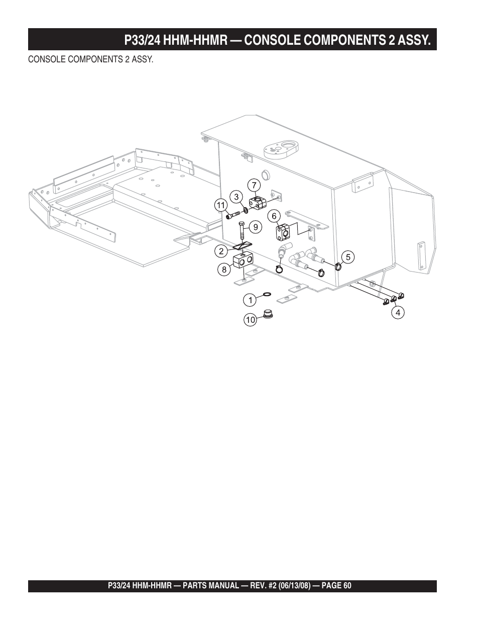 Multiquip P33/24 HHM/HHMR User Manual | Page 60 / 88