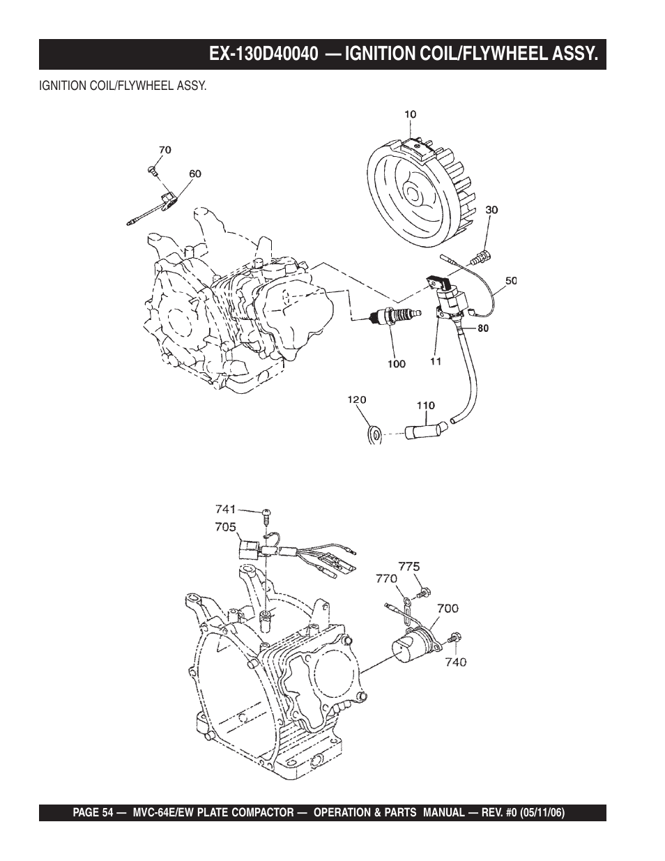 Multiquip MVC64E/EW User Manual | Page 54 / 62