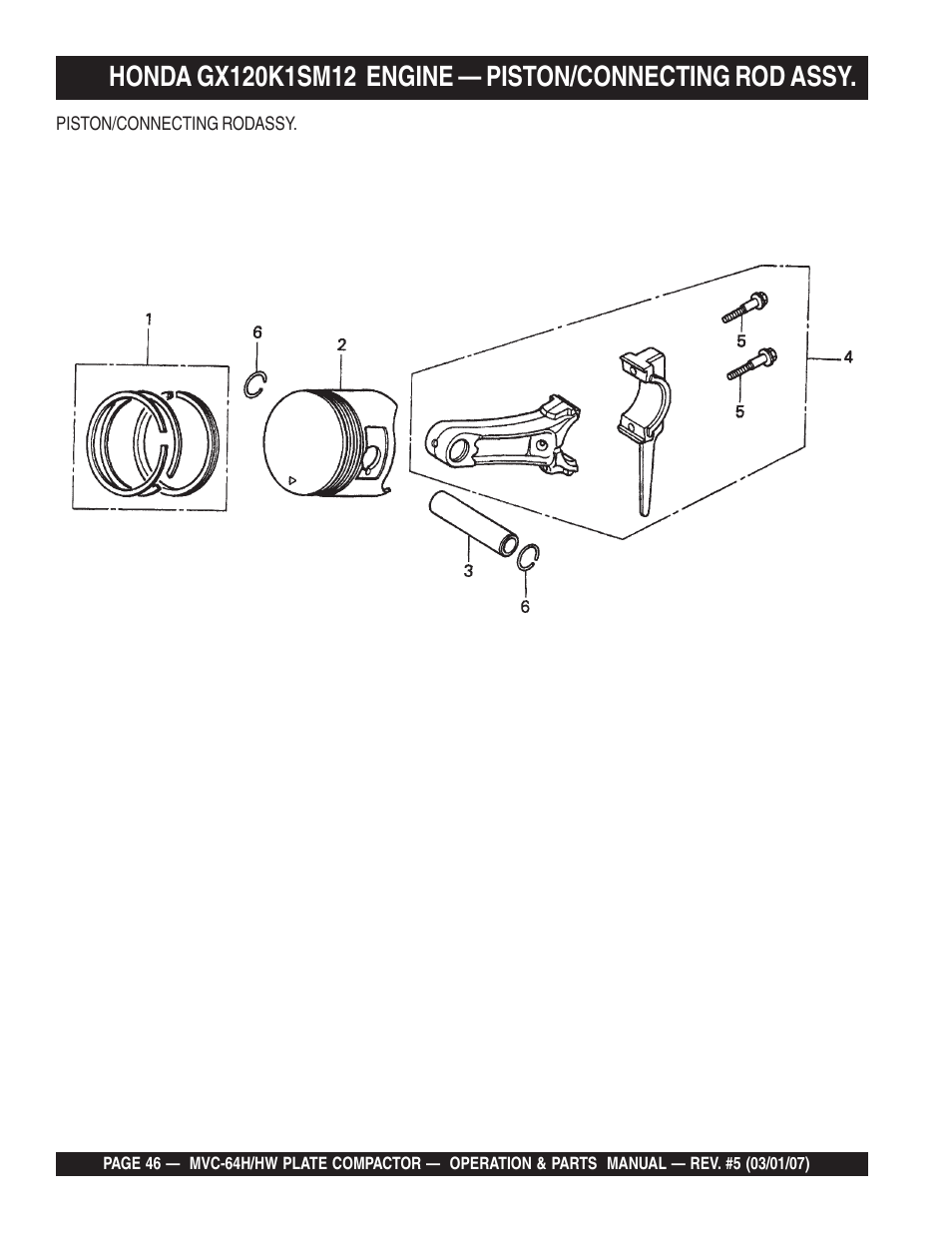 Multiquip MVC64H/HW User Manual | Page 46 / 72