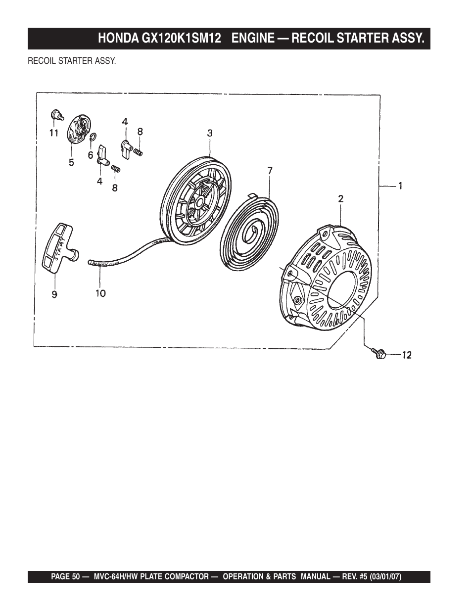 Multiquip MVC64H/HW User Manual | Page 50 / 72