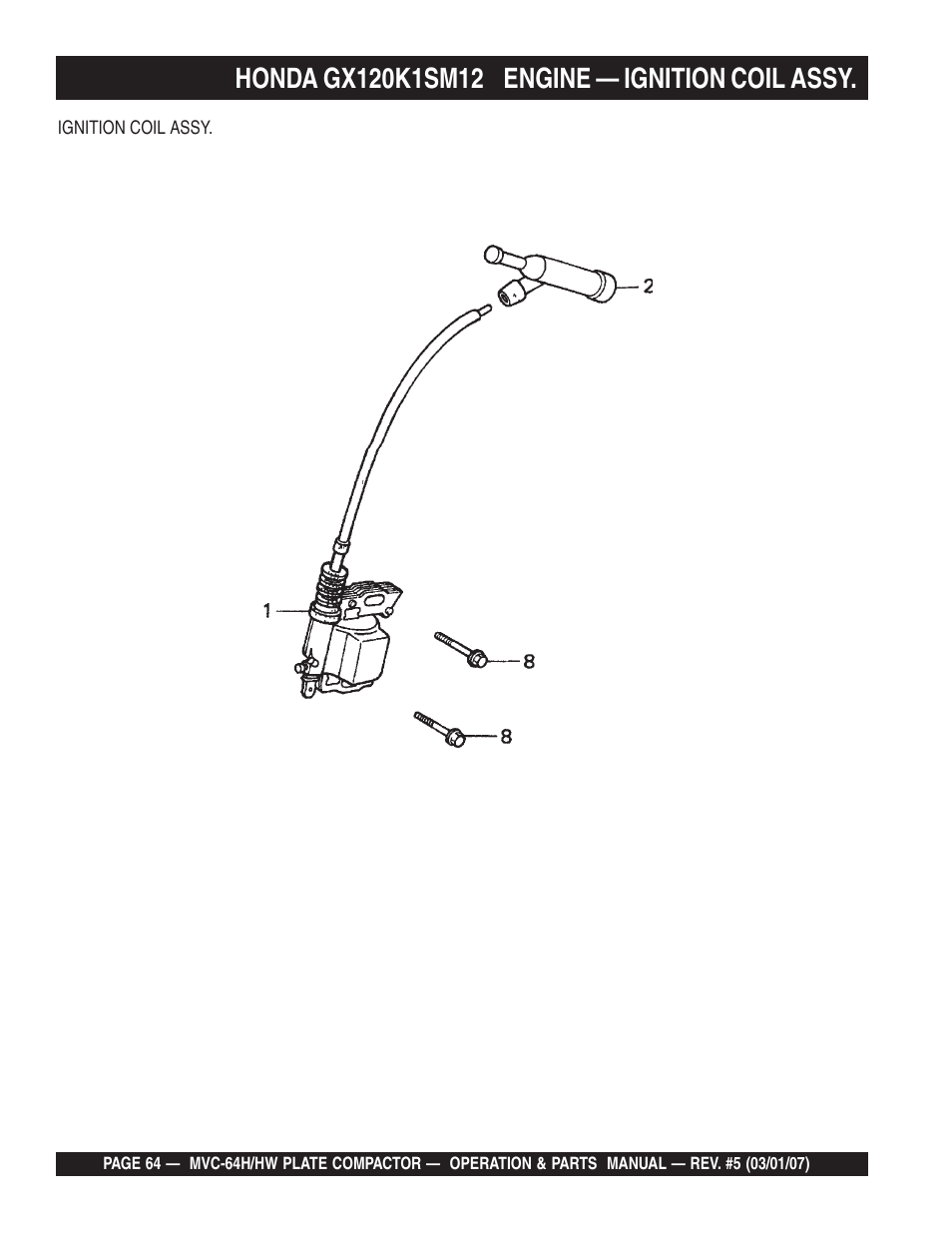 Multiquip MVC64H/HW User Manual | Page 64 / 72