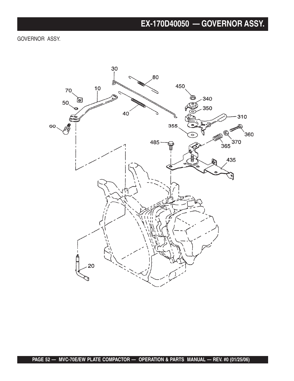 Multiquip MVC70E/EW User Manual | Page 52 / 62