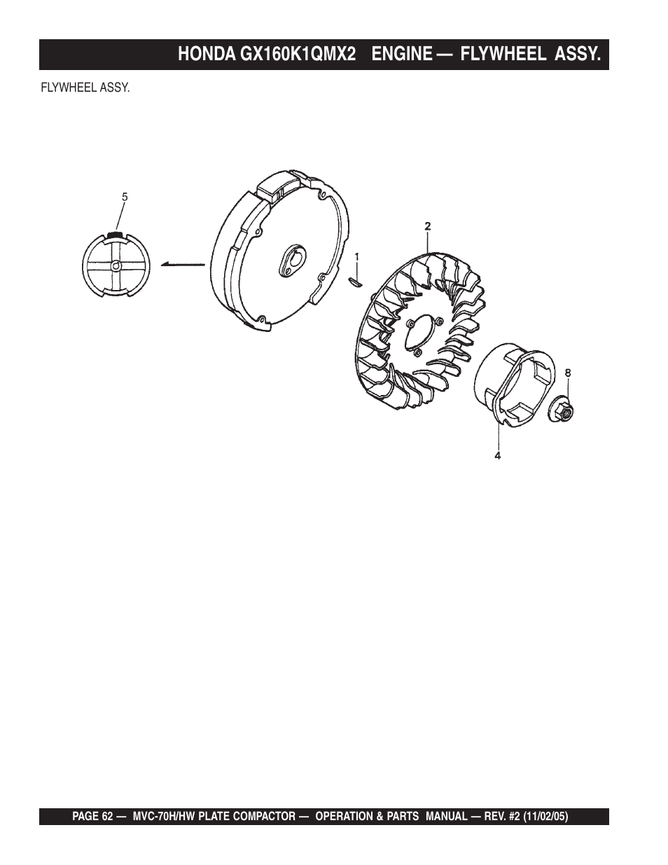 Multiquip MVC70H/HW User Manual | Page 62 / 74