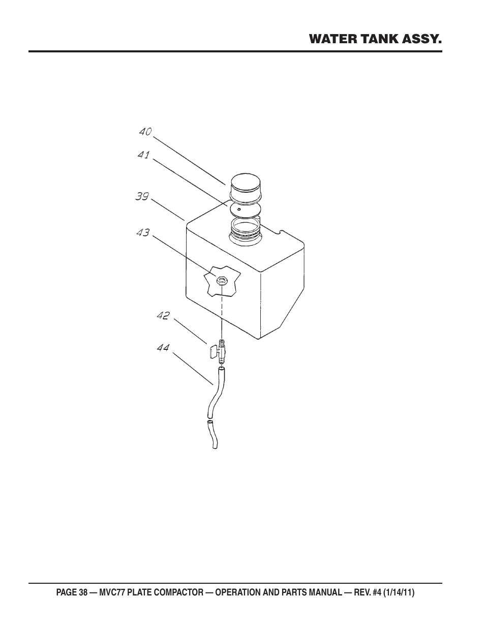 Multiquip MVC77 User Manual | Page 38 / 72