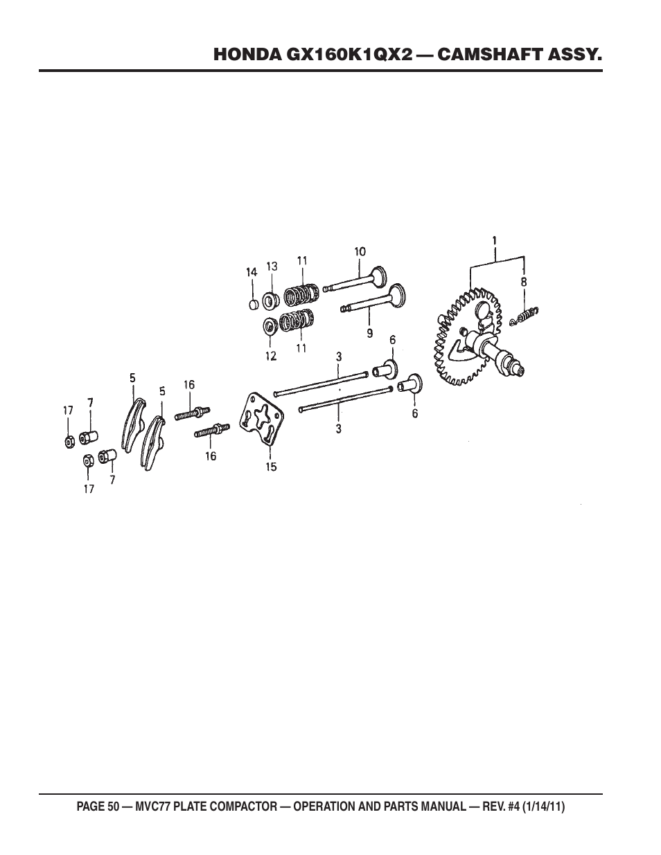 Multiquip MVC77 User Manual | Page 50 / 72