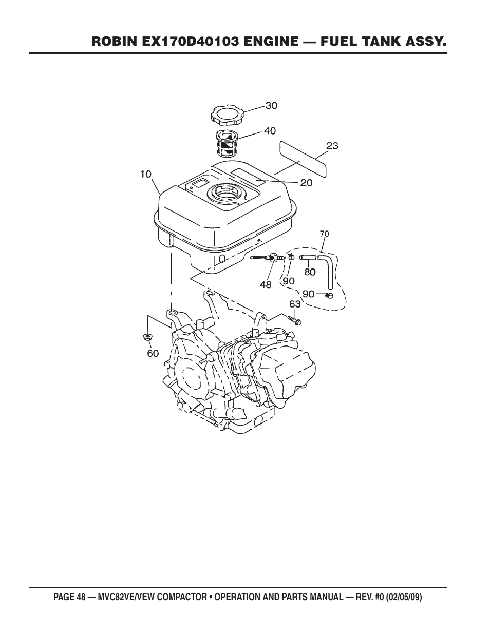 Multiquip MVC82VE/VEW User Manual | Page 48 / 62