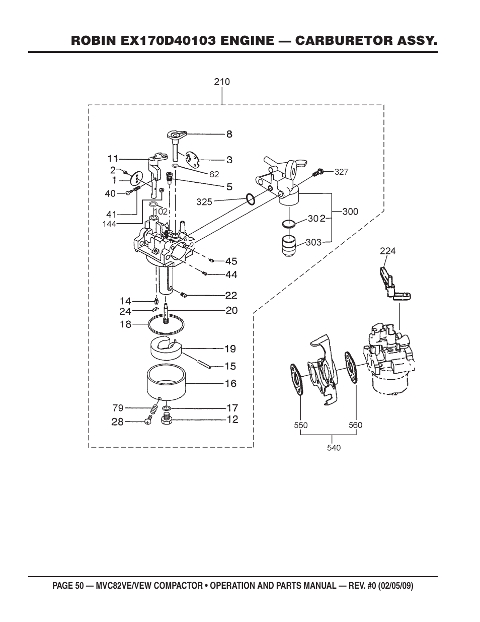 Multiquip MVC82VE/VEW User Manual | Page 50 / 62