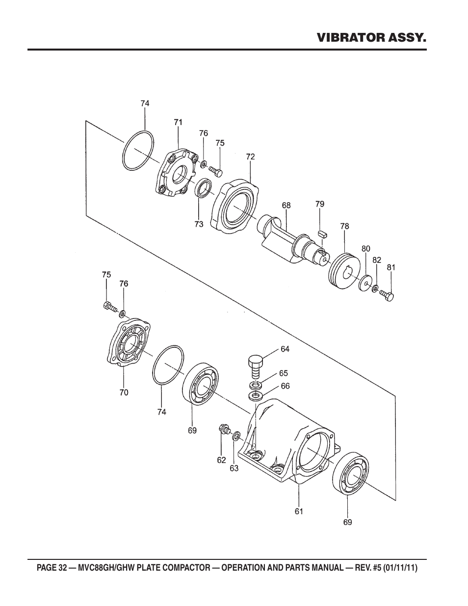 Multiquip MVC88GH/GHW User Manual | Page 32 / 74