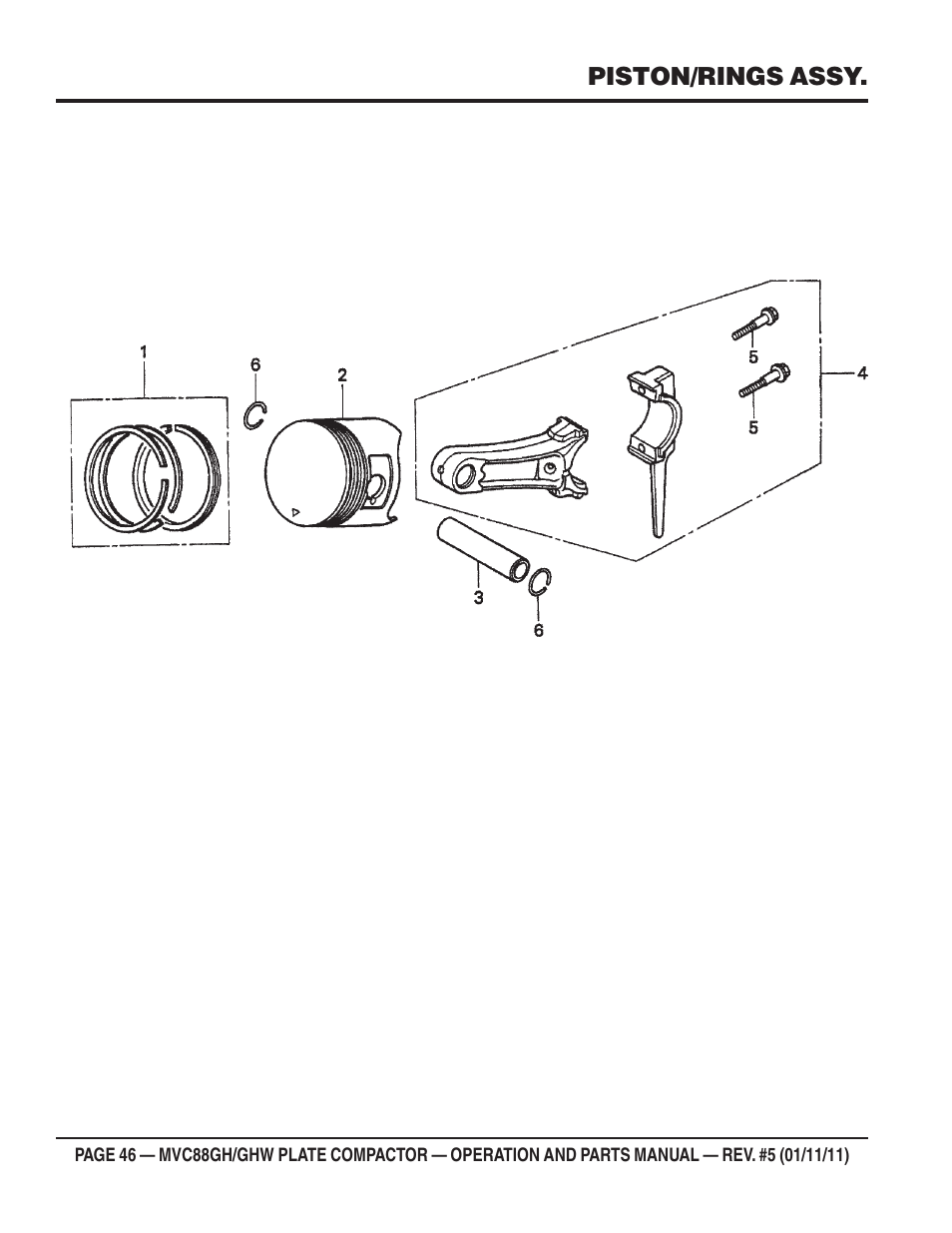 Multiquip MVC88GH/GHW User Manual | Page 46 / 74