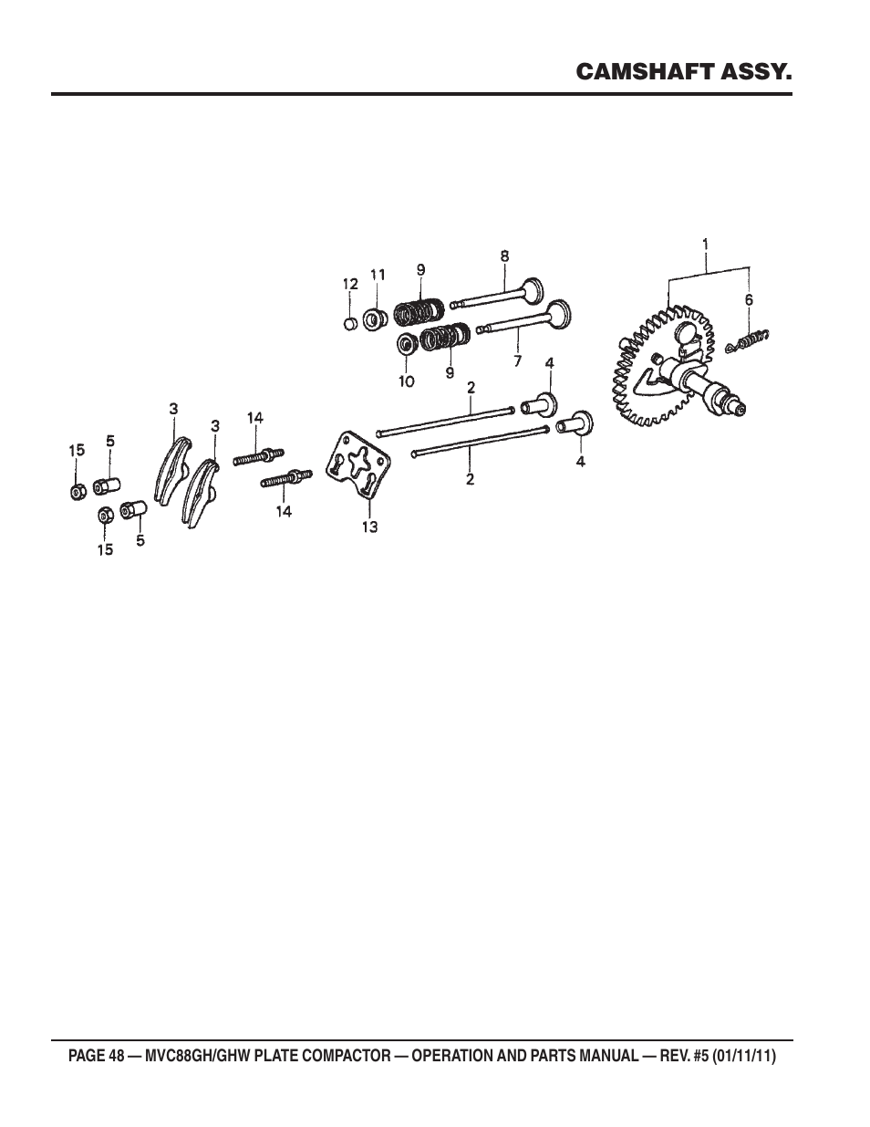 Multiquip MVC88GH/GHW User Manual | Page 48 / 74