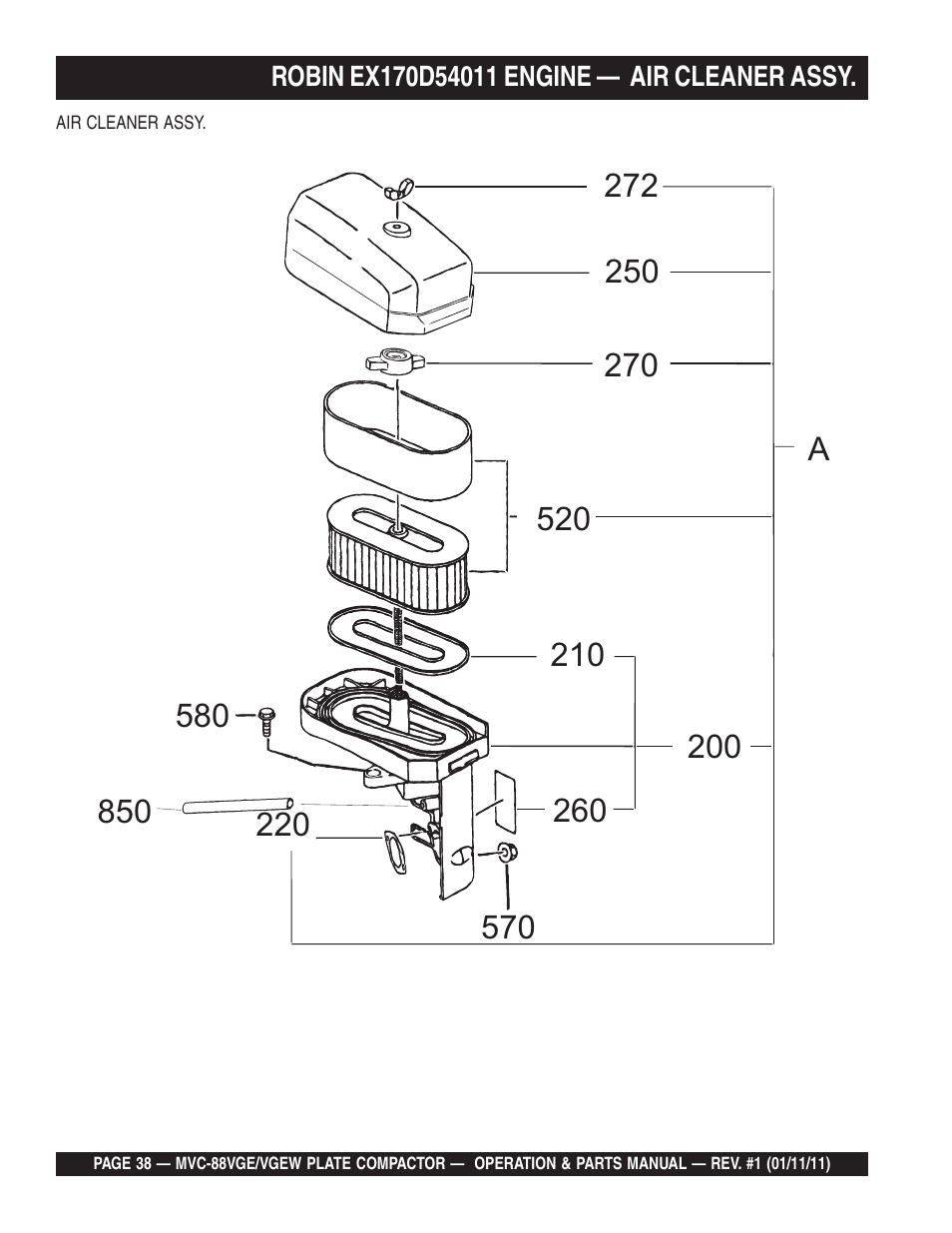 Multiquip MVC88VGE/VGEW User Manual | Page 38 / 64
