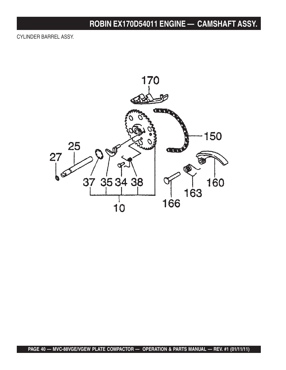 Multiquip MVC88VGE/VGEW User Manual | Page 40 / 64