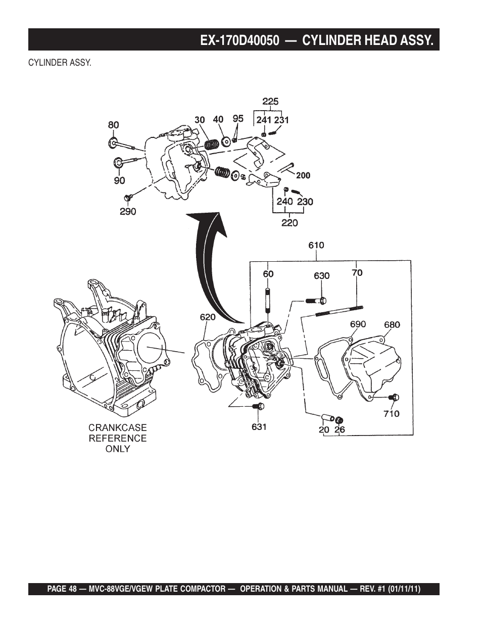 Multiquip MVC88VGE/VGEW User Manual | Page 48 / 64