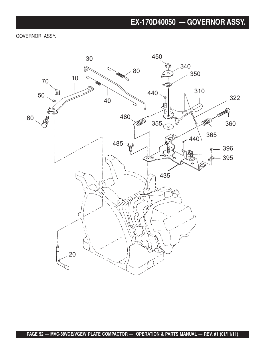 Multiquip MVC88VGE/VGEW User Manual | Page 52 / 64