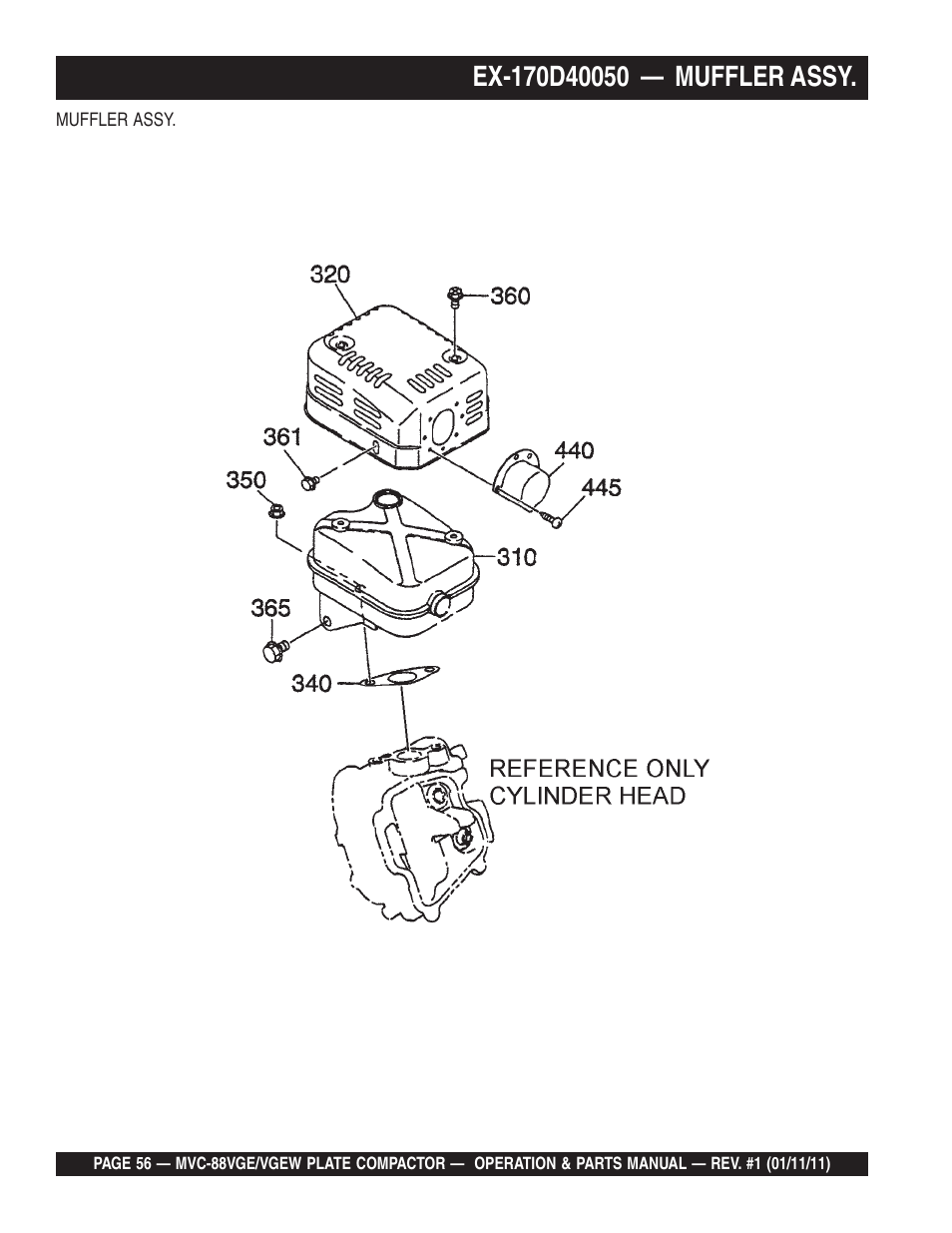 Multiquip MVC88VGE/VGEW User Manual | Page 56 / 64