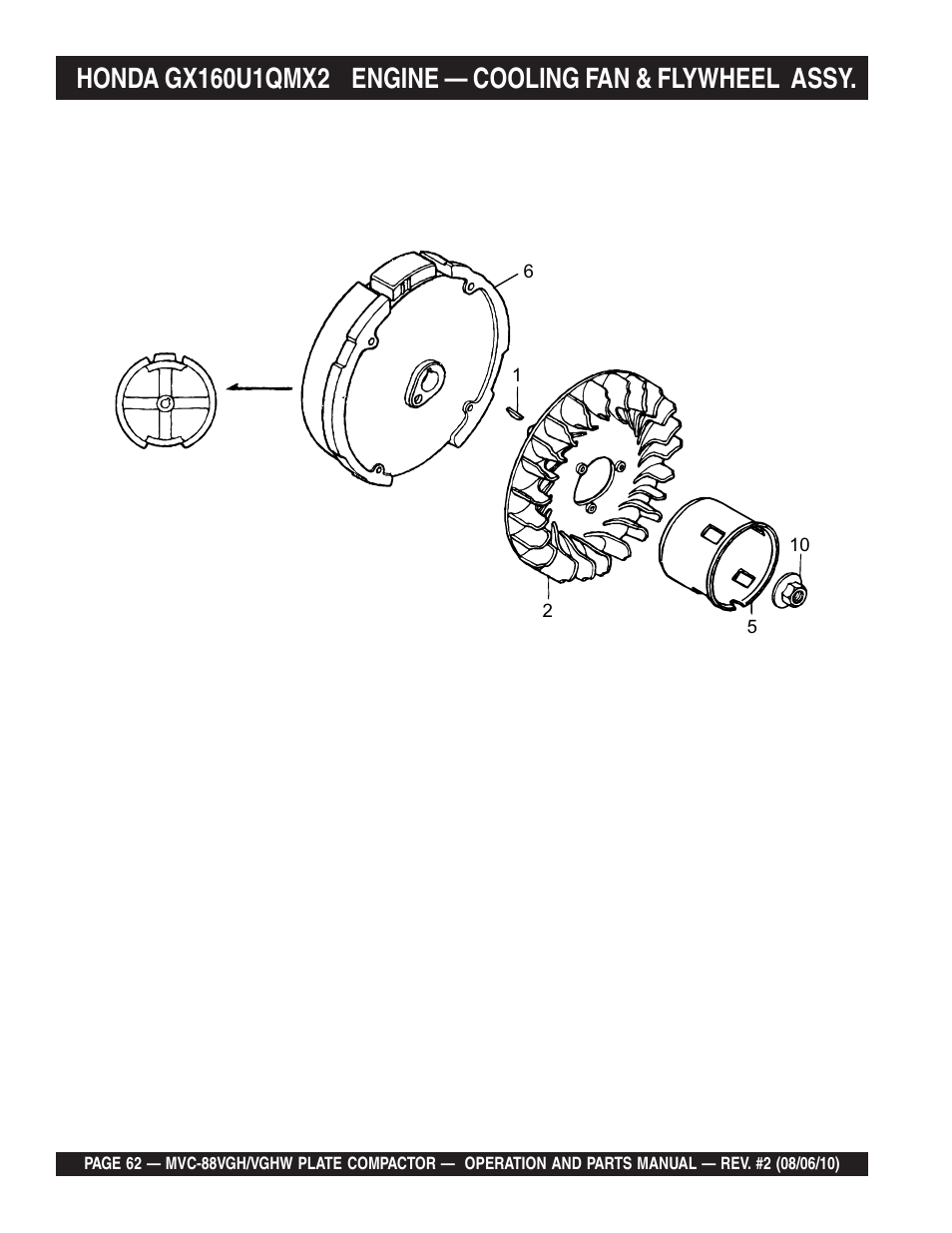 Multiquip MVC88VGH/VGHW User Manual | Page 62 / 70