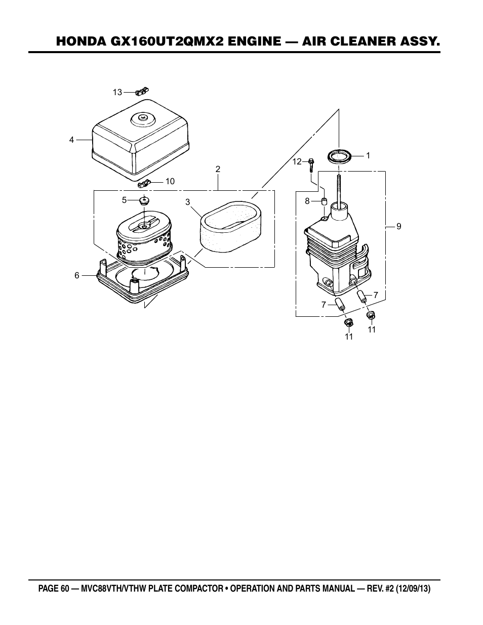 Multiquip MVC88VTHW User Manual | Page 60 / 76