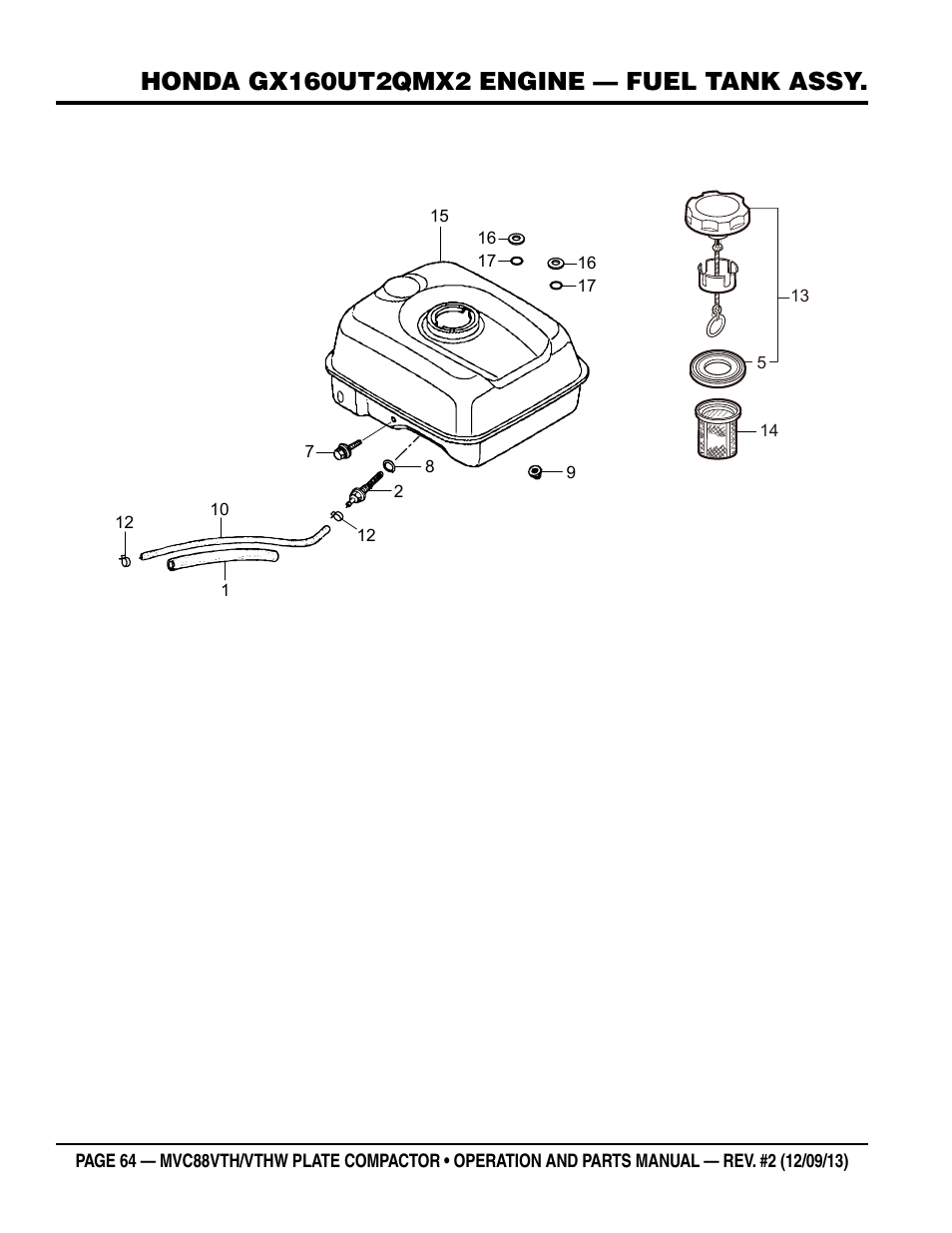 Multiquip MVC88VTHW User Manual | Page 64 / 76