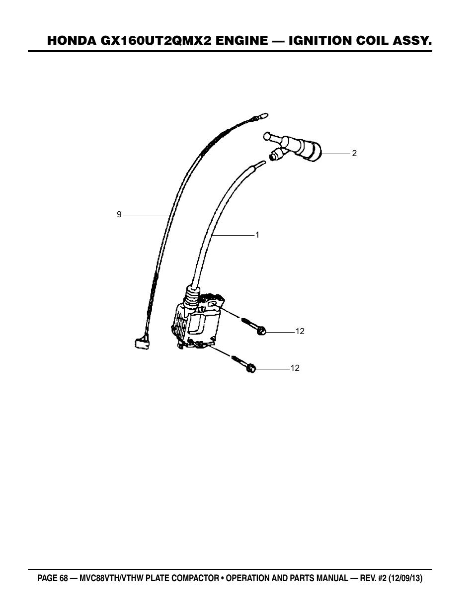 Multiquip MVC88VTHW User Manual | Page 68 / 76