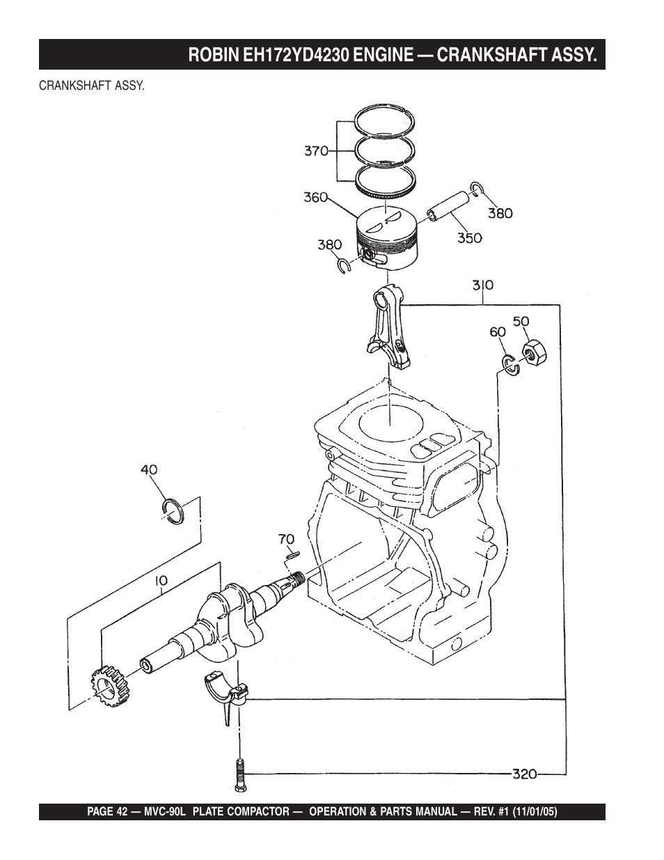 Multiquip MVC90L User Manual | Page 42 / 60