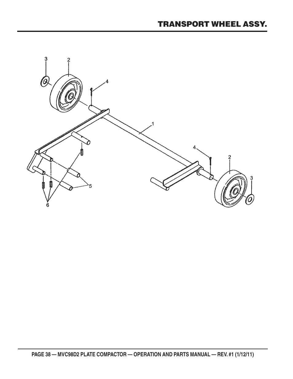 Multiquip MVC98D2 User Manual | Page 38 / 64