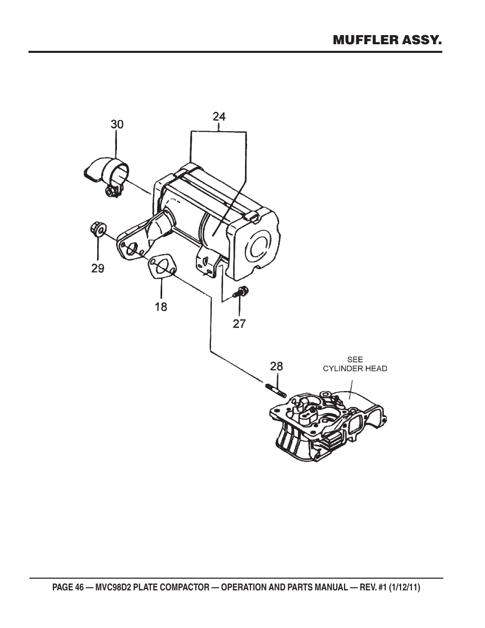 Multiquip MVC98D2 User Manual | Page 46 / 64