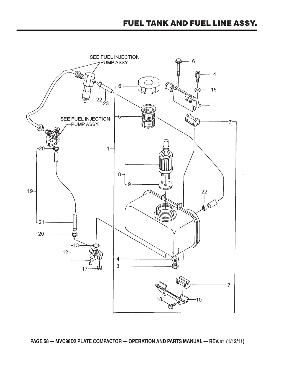 Multiquip MVC98D2 User Manual | Page 58 / 64
