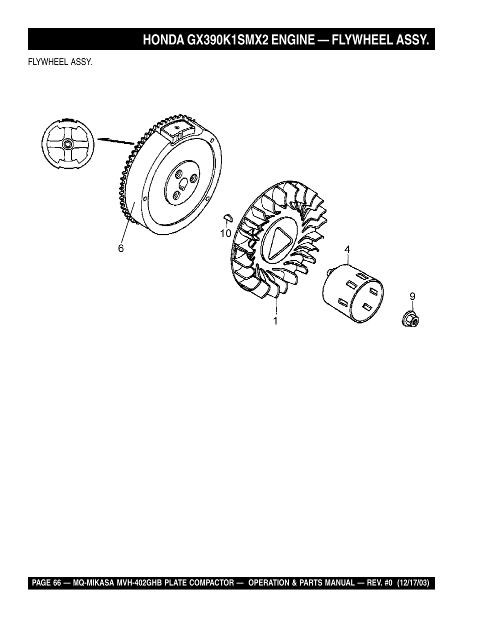 Multiquip MVH402GHB User Manual | Page 66 / 82
