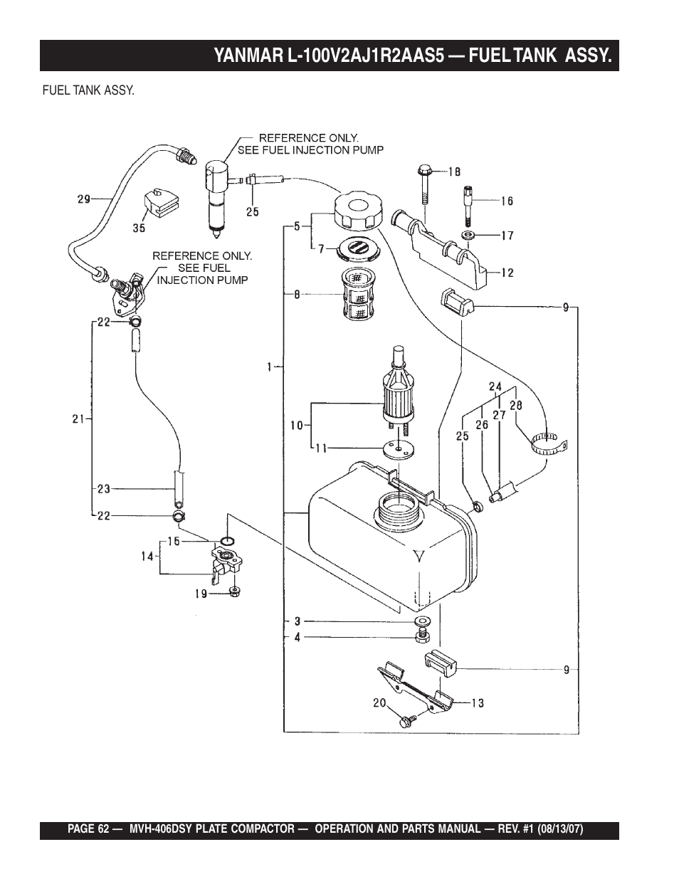 Multiquip MVH406DSY User Manual | Page 62 / 72
