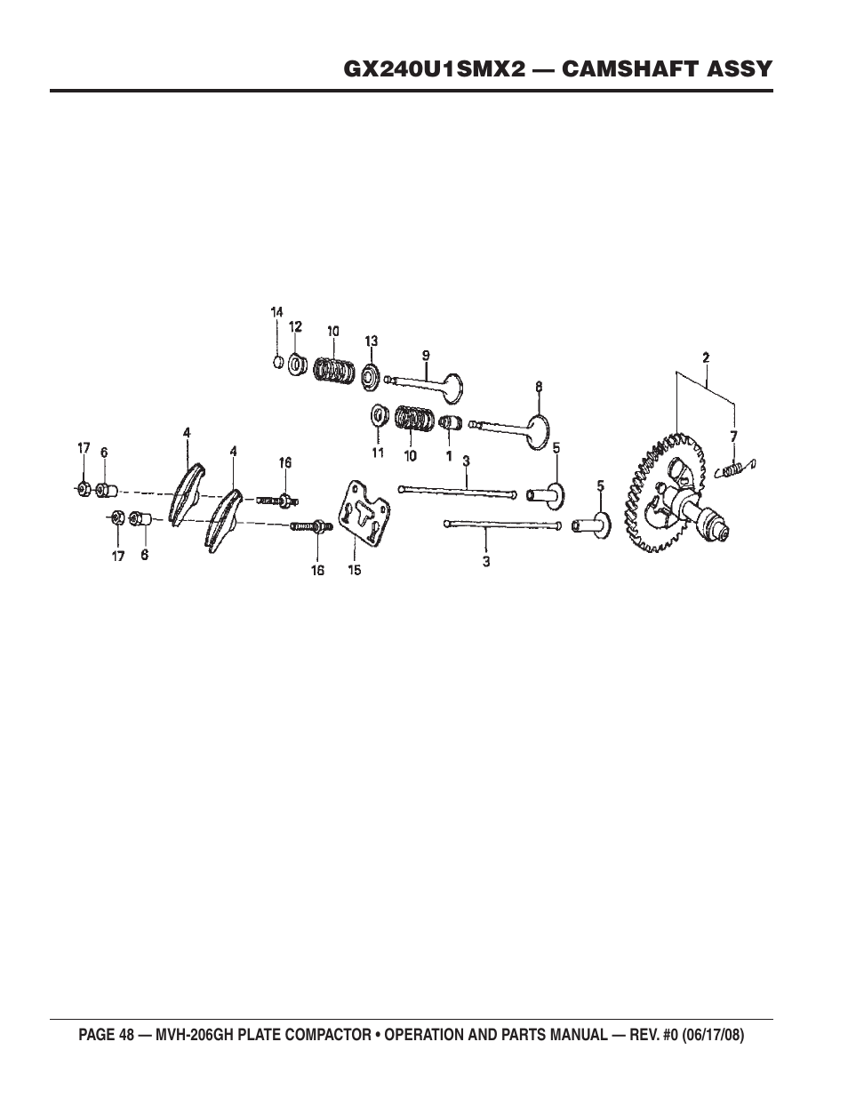 Multiquip MVH206GH User Manual | Page 48 / 80