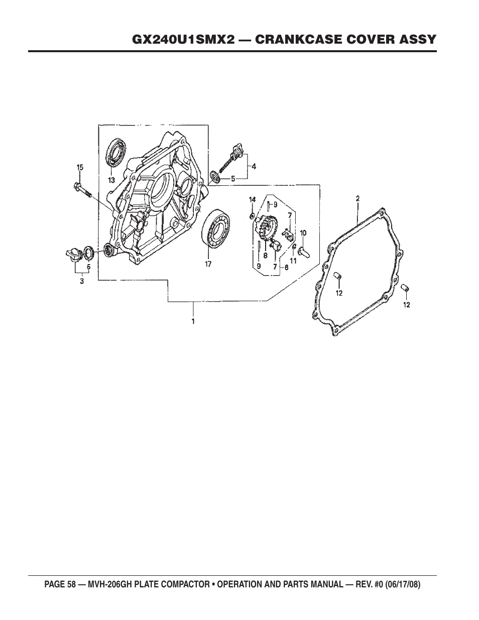 Multiquip MVH206GH User Manual | Page 58 / 80