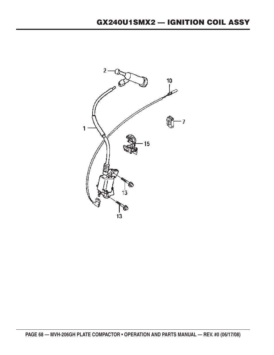 Multiquip MVH206GH User Manual | Page 68 / 80