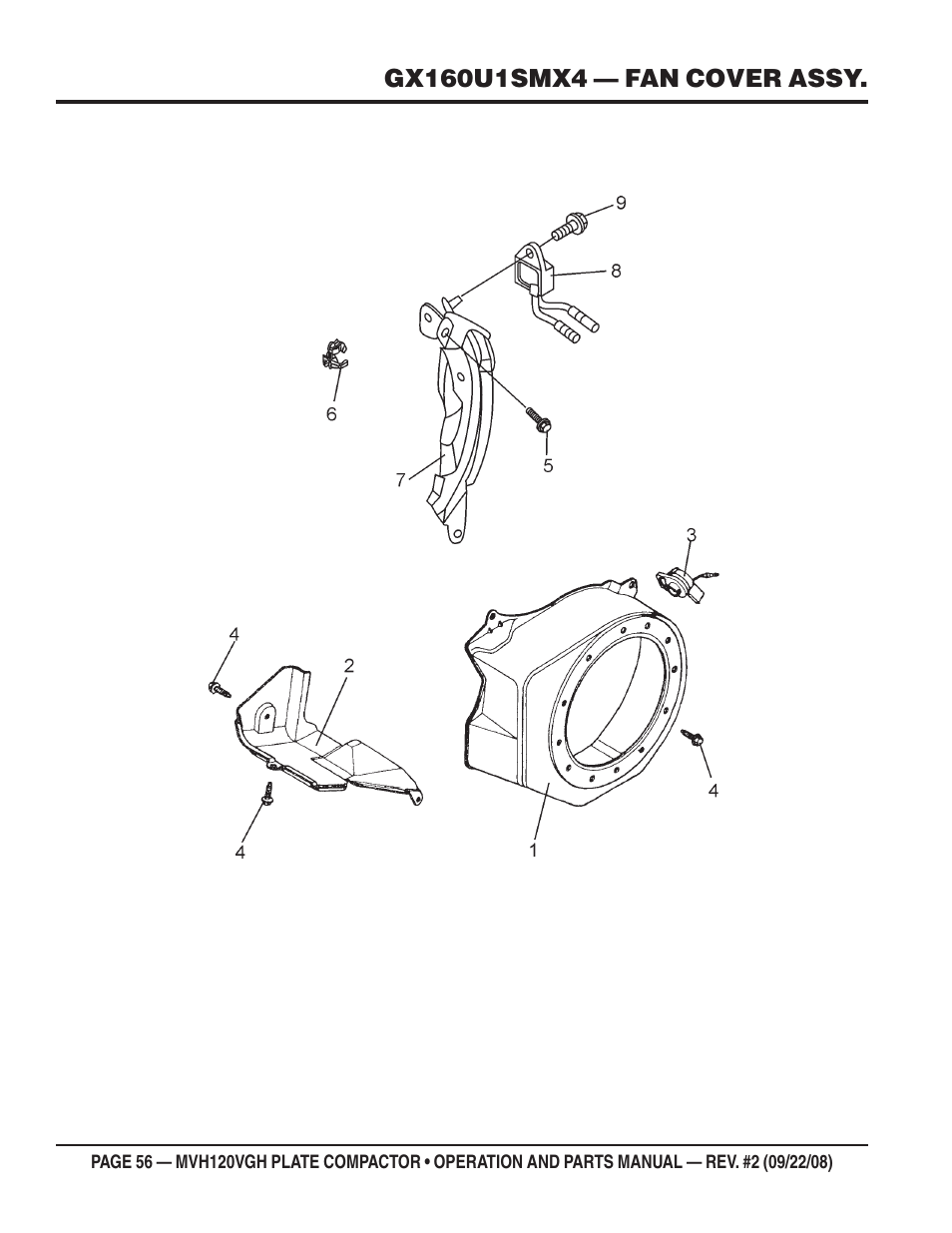 Multiquip MVH120VGH User Manual | Page 56 / 78