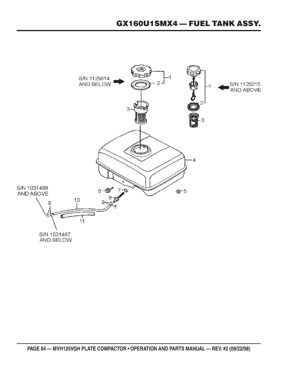 Multiquip MVH120VGH User Manual | Page 64 / 78