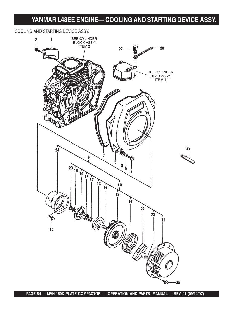 Multiquip MVH150D User Manual | Page 54 / 64
