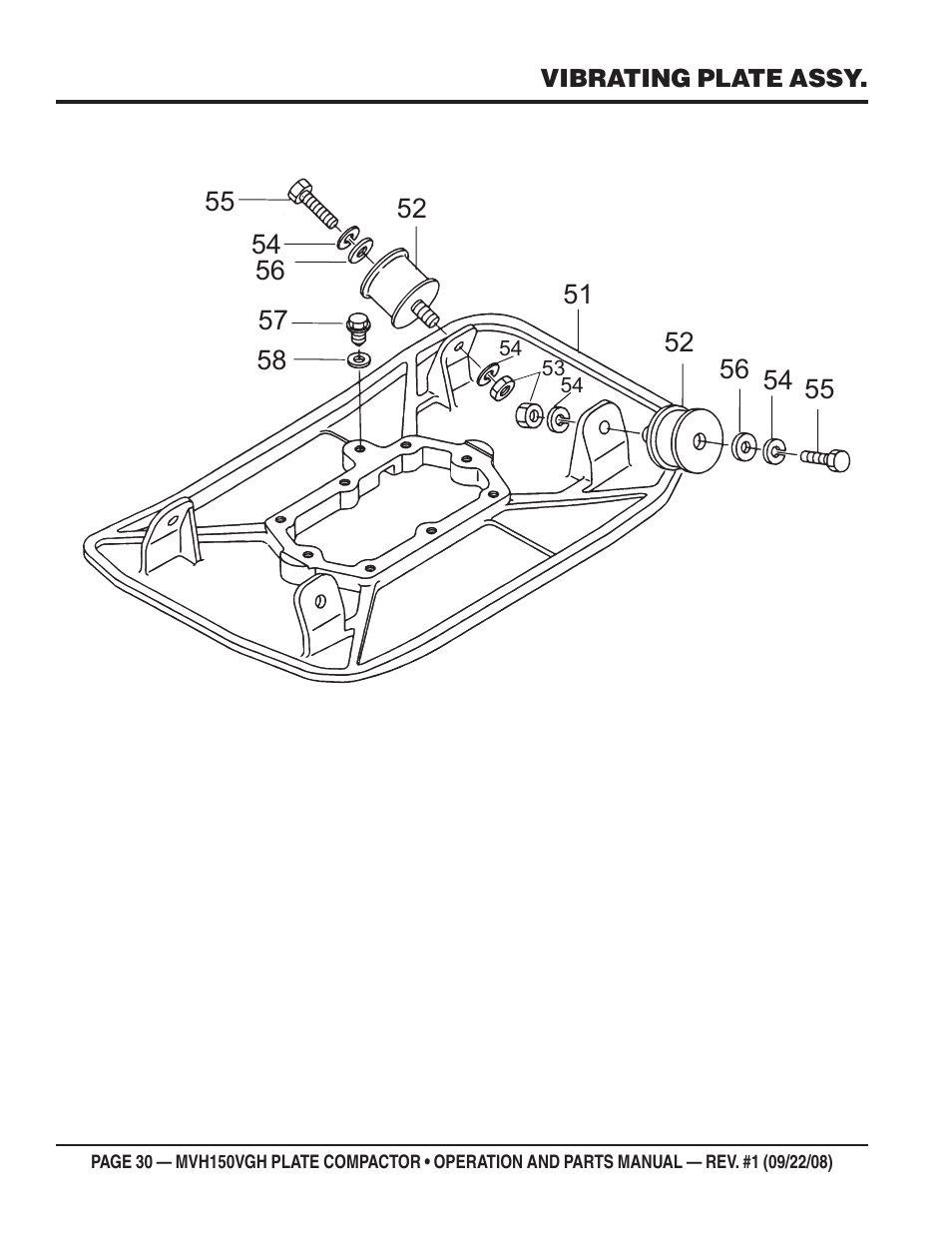 Multiquip MVH150VGH User Manual | Page 30 / 78