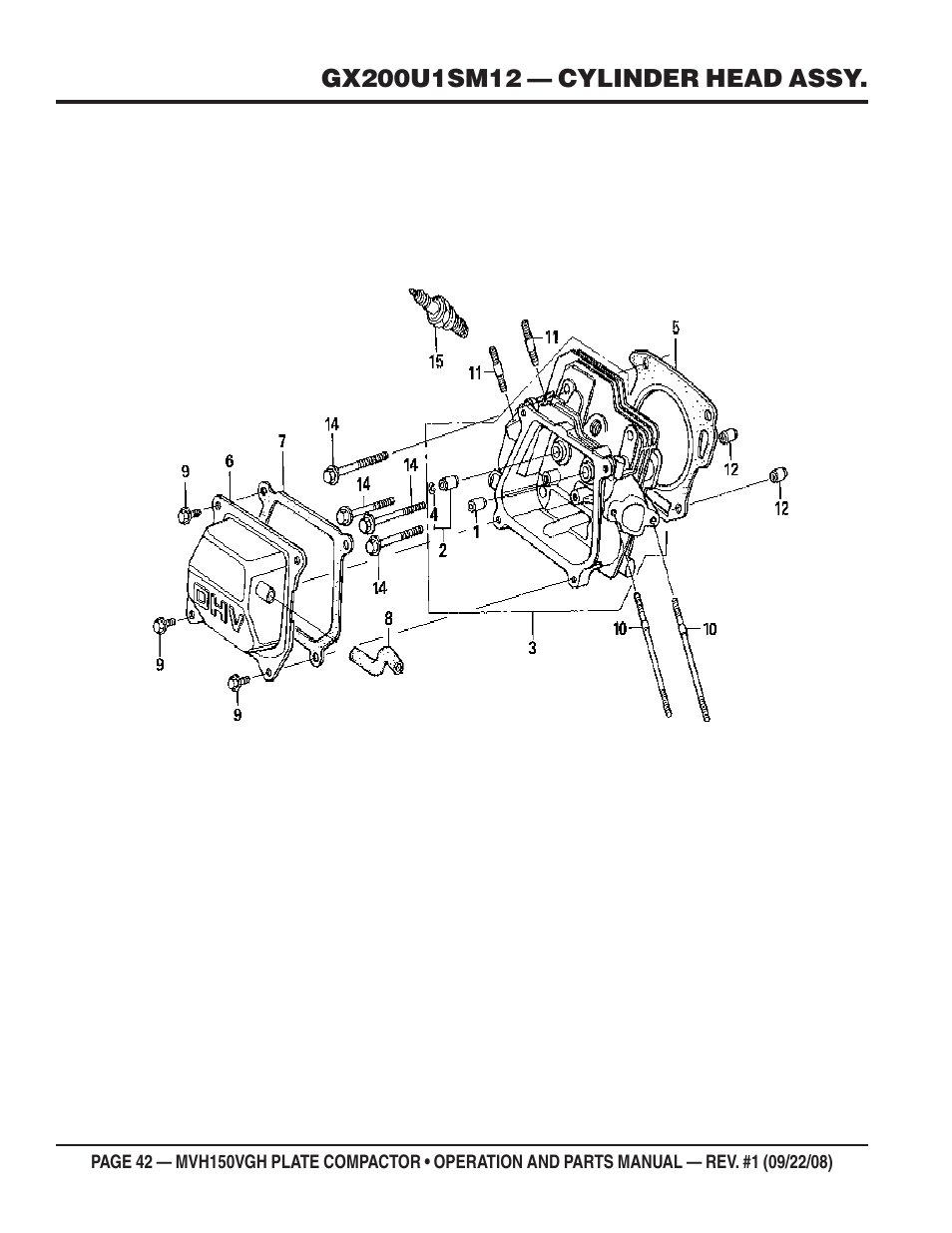 Multiquip MVH150VGH User Manual | Page 42 / 78