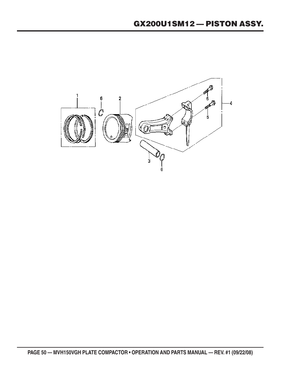 Multiquip MVH150VGH User Manual | Page 50 / 78