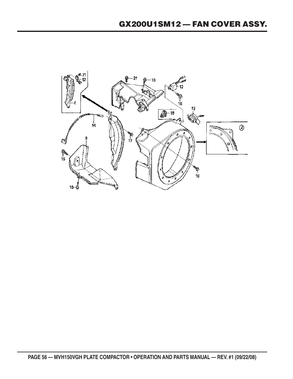 Multiquip MVH150VGH User Manual | Page 56 / 78