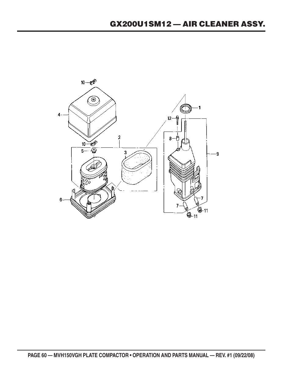 Multiquip MVH150VGH User Manual | Page 60 / 78
