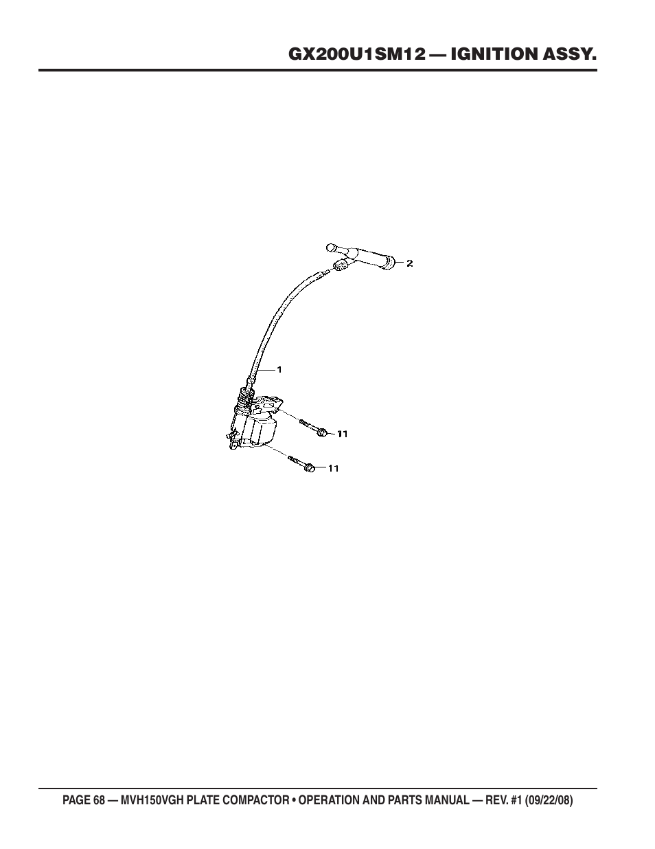 Multiquip MVH150VGH User Manual | Page 68 / 78