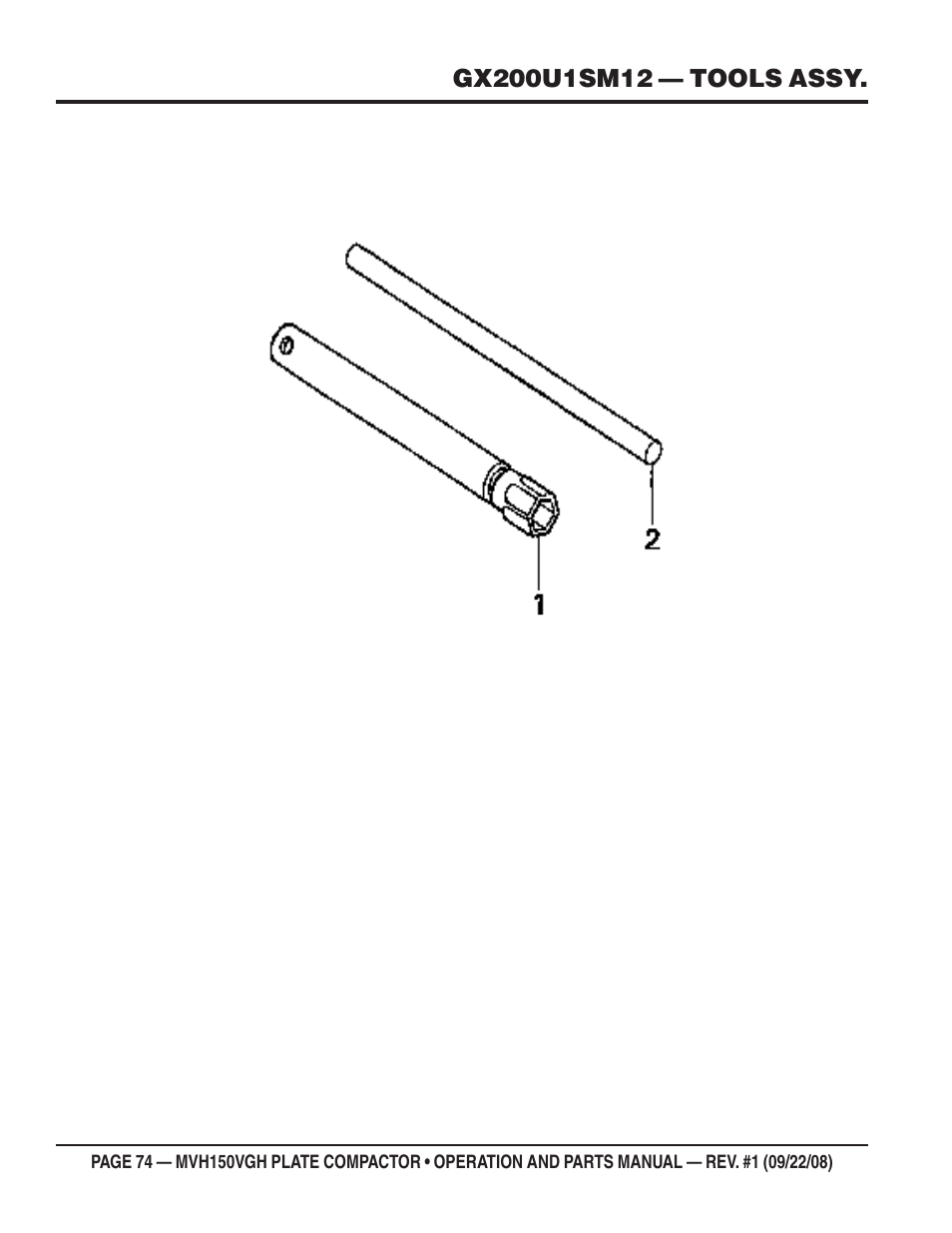 Multiquip MVH150VGH User Manual | Page 74 / 78