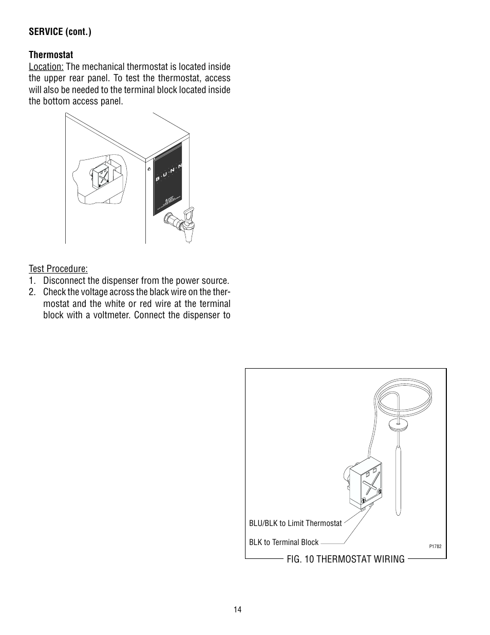 Bunn H5M User Manual | Page 14 / 20