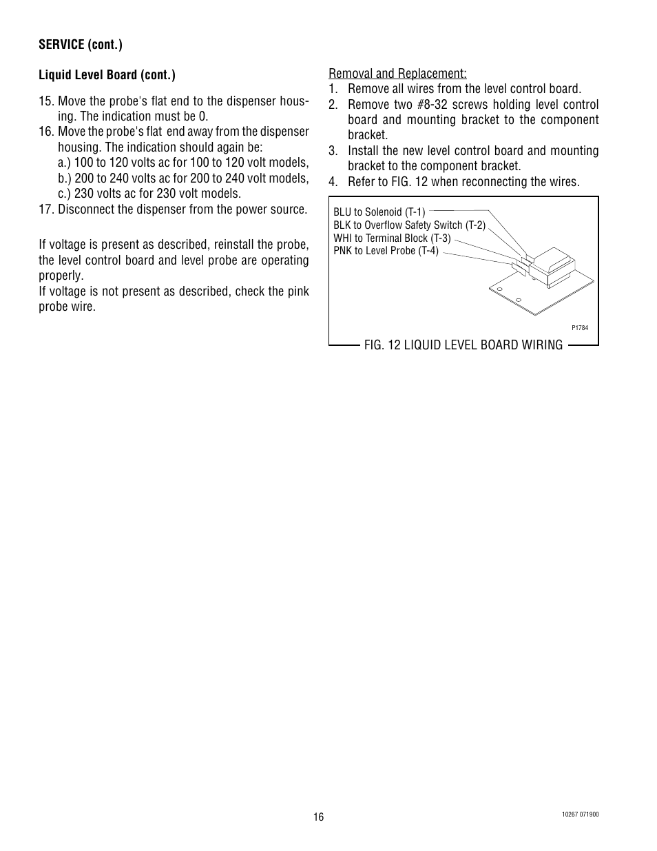 Bunn H5M User Manual | Page 16 / 20