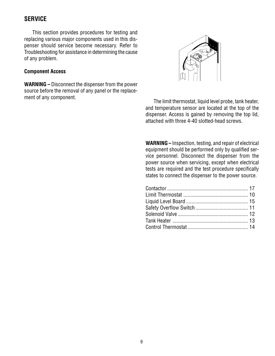 Bunn H5M User Manual | Page 9 / 20
