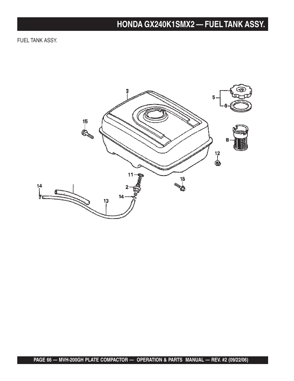 Multiquip MVH200GH User Manual | Page 66 / 82