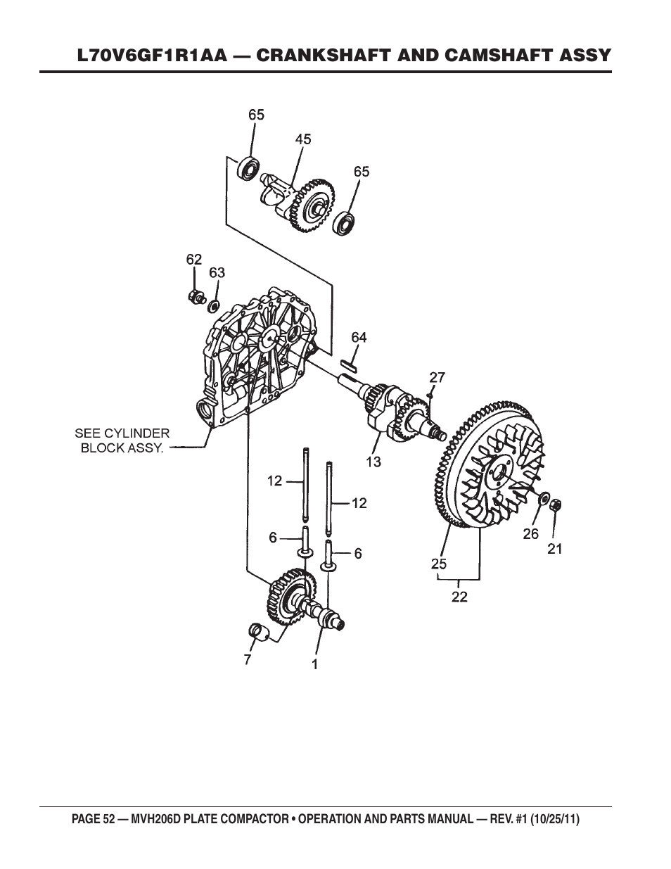 Multiquip MVH206D User Manual | Page 52 / 72