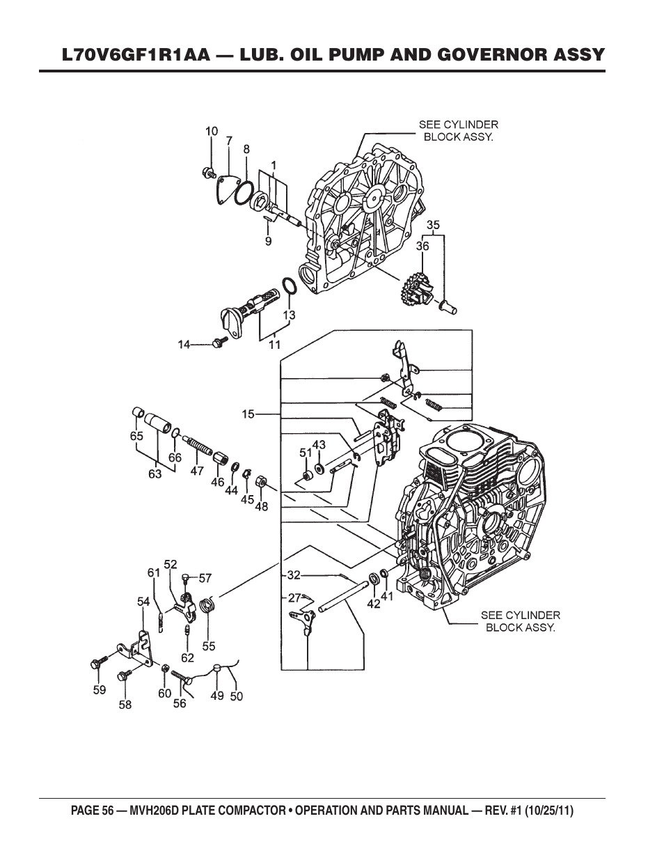 Multiquip MVH206D User Manual | Page 56 / 72