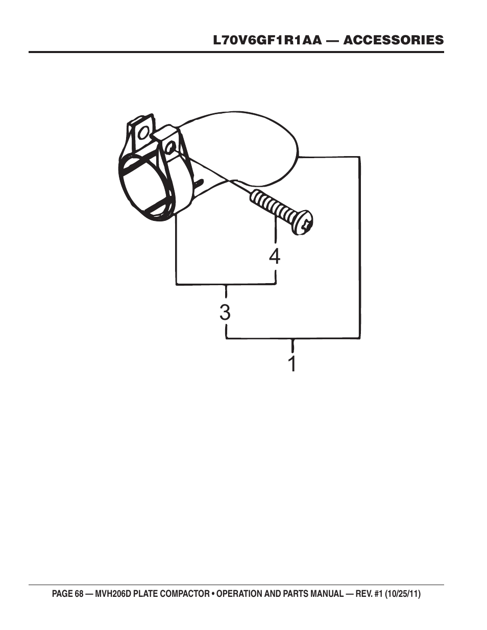 Multiquip MVH206D User Manual | Page 68 / 72