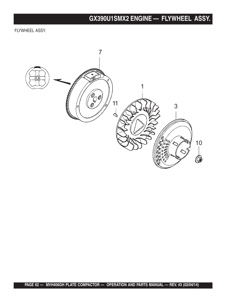 Multiquip MVH406GH User Manual | Page 62 / 78